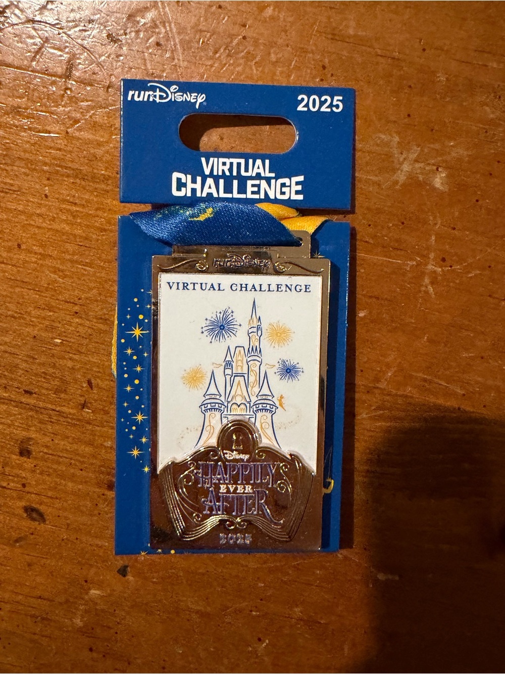 Disney 2025 Virtual Challenge Medal - Happily Ever After